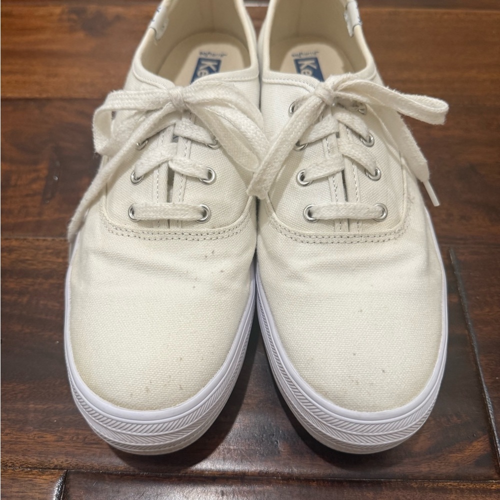 Keds the Platform Lace Up sneaker - white